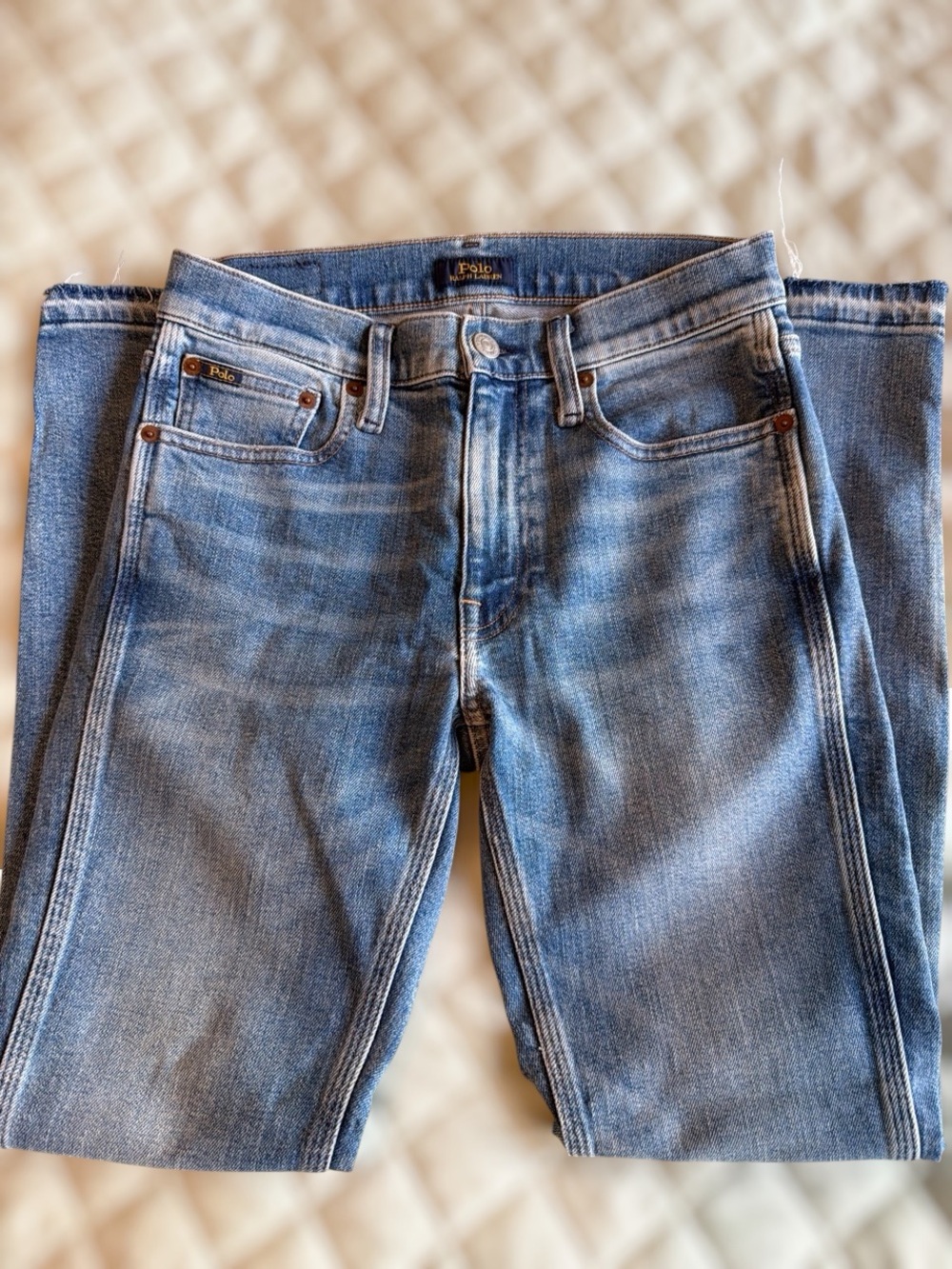 Polo Ralph Lauren Tompkins Mid Rise Skinny Crop Jeans Size 26 NWOT